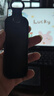 必优美 U盘收纳包保护套 防丢防摔外壳便携小巧钥匙扣 U盘专用保护套 PU皮革 黑色 实拍图