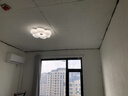 惠普普瑞护眼LED卧室奶油风花朵儿童房吸顶灯中山灯具臻之光包安装 实拍图