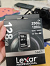 雷克沙（Lexar）SD卡V60SD卡相机内存卡高速大卡 UHS-II索尼佳能富存储卡 V60读速250MB/s 128GB 实拍图