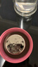 希诺双层玻璃杯家用办公水杯女高颜值过滤泡茶杯子XN-9330粉色 200mL 实拍图