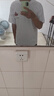 啄木鸟【2件装】短袖T恤男夏季冰丝凉感潮流半袖青年宽松休闲五分上衣 叶子白色+小月亮黑色 (2件装） XL (建议体重125-140斤左右） 实拍图