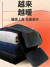 浪莎睡裤男士长裤冬季法兰绒暖暖加绒加厚珊瑚绒睡衣裤子家居裤蓝XXL 实拍图