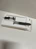 MSSM适用苹果手表表带Apple watch S12金属链条真皮iwatch s11/10/9/SE3表带女款腕带【黑色】38-42mm 实拍图