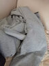 七匹狼男士秋季保暖内衣男加绒加厚秋衣秋裤半高领保暖衣裤棉裤保暖套装 浅灰色(上衣+裤子) 3XL (185) (推荐体重170-190斤) 实拍图