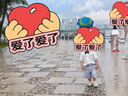 戴维贝拉（DAVE＆BELLA）夏装男童短袖绅士套装宝宝正装2件套背带裤套装DB13370白色100cm 实拍图