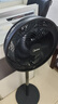 美的（Midea）【超级单品】七叶轻音立式电风扇家用柔风落地扇台式桌面小型风扇大风量节能摇头宿舍电扇 SAF30AB 实拍图