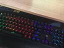 惠普（HP）K10G-104键机械键盘黑色混光红轴 有线游戏键盘电竞网吧金属面板全键无冲热插拔 实拍图