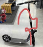 迪卡侬（DECATHLON）成人滑板车可折叠高度可调节代步车便携通勤两轮车C900 新款顶配版C900太空灰1.45-1.95m 实拍图