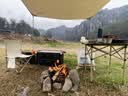 攸途航户外桌椅折叠桌椅蛋卷桌露营野餐野营轻量便携式摆摊一桌两椅套装 实拍图