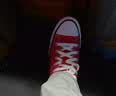 匡威（Converse）All Star夏季经典帆布男女低帮休闲运动鞋黑色1Z635 101007/红色 36.5 实拍图