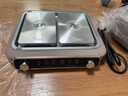 美的（Midea）电火锅鸳鸯锅电煮锅火锅专用锅多功能锅料理烤肉锅分体式多功能一体电锅0氟钛陶HGS352866S 实拍图