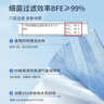 京东京造医用外科口罩一次性独立包装灭菌级100只蓝色【2倍透气】夏季薄款 实拍图