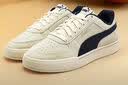 彪马（PUMA）经典透气休闲小白鞋男女款秋季运动板鞋CAVEN 391939 杏仁糖色-海军蓝-09 44 实拍图