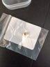 御邪足金999光面算盘珠隔断珠黄金垫片DIY手串手链金配饰 算盘珠:约0.03g 实拍图