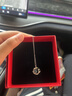 中国黄金（CHINA GOLD）蓝桉与鸟925银项链女生2026新款吊坠情生日618送女朋友送老婆礼物 （刻字/代写贺卡）蓝桉与鸟项链【中金礼盒】 实拍图