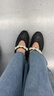 FOOT INDUSTRY足下工业 珍珠玛丽珍女鞋复古舒适休闲薄底 黑色 黑色 （建议拍大一码） 38 晒单实拍图