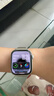 Apple/苹果 Watch S11 智能手表GPS款42毫米银色铝金属表壳雾紫色运动型表带S/M MEUT4CH/B情人节 实拍图
