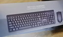 联想（Lenovo）KM210键盘鼠标套装 有线键鼠套装 全尺寸商务办公  笔记本电脑键盘台式机一体机 黑色 实拍图