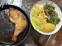 圣农 霸气大鸡腿即食鸡全腿蜜汁麻辣卤香风味烤鸡腿微波即食冷冻食品 蜜汁卤香霸气大鸡腿8包*180g 实拍图