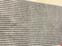 柏能条纹入户地垫门口地毯入户门脚垫进户门口地垫可裁剪120x180cm灰 实拍图