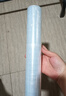 九千谷 缠绕膜50cm*330m膜净重3kg*4卷 PE工业保鲜膜打包膜包装膜宽塑料保护薄膜拉伸膜 实拍图