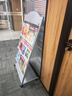 得力3层商务金属报刊架杂志架书刊架宣传册展示架书架落地资料架 高1.27米 9308 实拍图