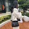 奥康女包牛皮2026新潮菱格链条包轻奢斜挎单肩包生日礼物送妈妈老婆 实拍图