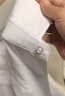 帝宾泽大码白衬衫男长袖商务休闲胖子加肥加大宽松棉质通勤西装衬衣男 实拍图