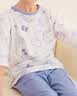红豆儿童睡衣夏季薄款纯棉A类男童女童家居服短袖套装宽松版3319 130 实拍图