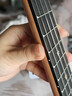 kakaKUC-25D尤克里里乌克丽丽ukulele单板桃花心木小吉他23英寸 实拍图