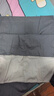 然牌 新疆棉贡缎纯棉枕套一对装简约枕头套枕芯套 48X74cm 灰色双拼 实拍图