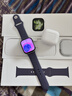 Apple/苹果 Watch S11 智能手表GPS款46毫米银色铝金属表壳雾紫色运动型表带S/M MEVW4CH/B情人节 实拍图