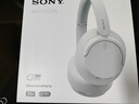索尼（SONY）【官方直营】WH-CH720N 舒适高效头戴式降噪耳机 长久佩戴 降噪无忧性价比入门 送礼好物 白色 官方标配 实拍图