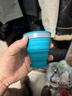 M Square折叠杯便携旅行硅胶杯碗食品级泡面碗露营户外野餐宝宝碗 清水蓝 实拍图