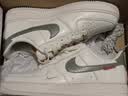 耐克NIKE男空军一号AF1 运动鞋HV5979-130白绿43 实拍图