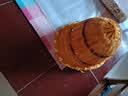 佳护竹编安全帽太阳帽工地遮阳帽头盔夏季国标带钢板鸭舌藤帽超大沿冒 小帽檐-带钢板拉扣款 均码 实拍图