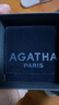 AGATHA/瑷嘉莎 法式镂空小狗银耳钉女士 生日礼物送女友高级感耳饰 实拍图
