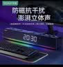 索爱（soaiy）电脑音响SH18蓝牙K歌音箱家用桌面低音炮双麦多媒体台式机笔记本USB迷你小钢炮情人节礼物双麦版黑 实拍图