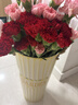 漫生活铁艺醒花桶高35cm家用鲜花桶花瓶插花水养花店插花仿真花盆干花桶 实拍图