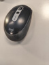 罗技（Logitech）M185鼠标 无线鼠标 办公鼠标 对称鼠标 黑色蓝边 带无线2.4G接收器 实拍图