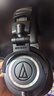 铁三角（Audio-technica）ATH-M50X BK 头戴式专业全封闭监听音乐HIFI耳机 黑色 实拍图