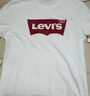 Levi's李维斯情侣美式宽松印花时尚简约舒适潮流纯棉圆领短袖T恤 白色 002A0-0000 2XL 实拍图