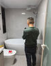 箭牌（ARROW）家用亚克力浴缸独立式薄边保温深泡防滑卫生间浴缸酒店椭圆泡澡缸 【新品】1.5M亚克力椭圆缸 1.3m 1.7m 实拍图