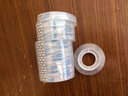 得力（deli）强韧型透明胶带 8mm*40y高粘小胶带 开学必备学习用品 错题整理学生文具 12卷/筒 办公用品 30002 实拍图