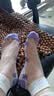 袜子女夏季女袜ins风短筒水晶清爽超薄玻璃丝卡丝船袜 混色 10双 均码 实拍图