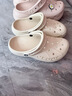 卡骆驰（CROCS）贝雅云彩女士洞洞鞋休闲鞋|208186 冬日白-11S   36 /37(230mm) 实拍图