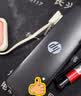 惠普（HP）USB3.0拓展坞键鼠U盘插头多口分线器笔记本电脑多合一hub接口2米延长线typec供电扩展转换器 【黑色】线长1m 【3.0版本】高速首选 实拍图