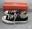 匡威（Converse）1970S男女 ALL STAR系列经典低帮休闲帆布鞋 162058C 黑色 42 实拍图