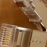 山泽超六类网线水晶头 超6类万兆网线接头 cat6a工程级镀金RJ45电脑网络连接器 20个 WL6A20 实拍图