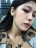 QMXDS999纯银素圈耳环女高级感足银耳圈养耳洞耳钉耳饰睡觉不用摘耳饰 莫比乌斯12MM 一对 实拍图